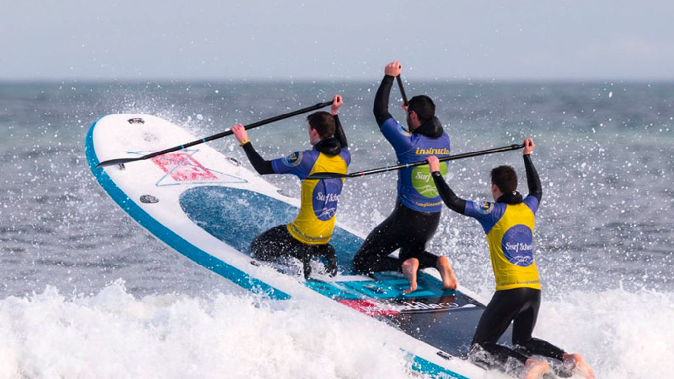 Paddleboarders